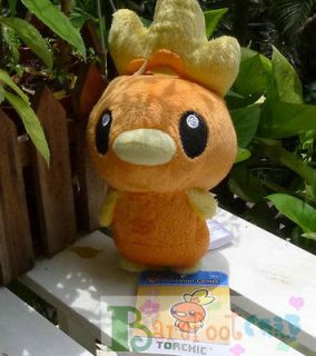 new arrival pokemon center torchic 6 plush doll rare from china time 