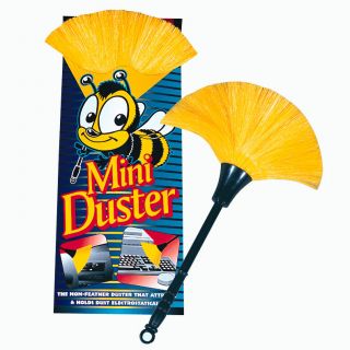 Mini Duster, electrostatic, yellow head, bee logo