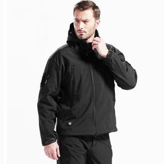 New Black waterproof Jacket coat technical jacket coat for Men camping 