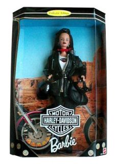 Barbie Collector Edition Harley Davidson Ken Doll 1998 # 1 Box 