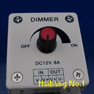 dc 12v 8a pir sensor led switch dimmer light dimming