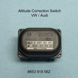   Passat Altitude Correction Switch 1998 01 Sensor Altimeter 853919562