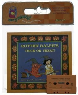 Rotten Ralphs Trick or Treat by Jack Gantos 2004, Cassette Paperback 