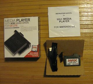 media player with 4 gb hard drive for nintendo ds