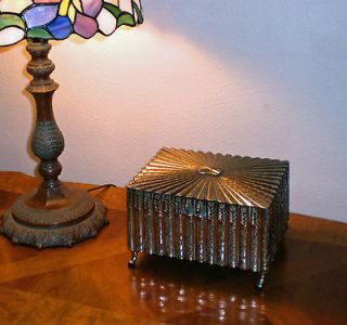   Thorens Music Box Engraved Silver tone Brass on Nickel 10 Music Discs