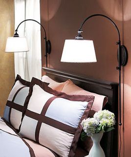   Adjustable Wall Lamp Wall Sconce Black Reading Light beside the Bed
