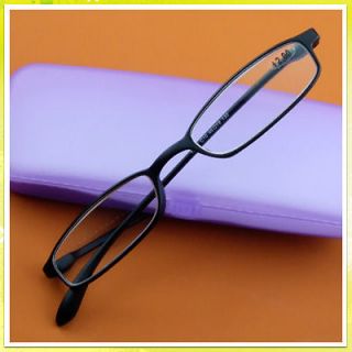 new 1pcs opaque black reading glasses with case rg027 location