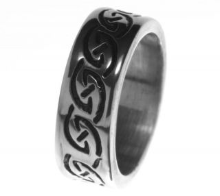 alpaca silver ring r4 eternity celtic knots rings us 11