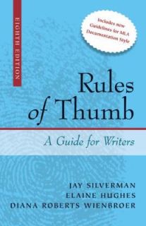 Rules of Thumb by Diana Roberts Wienbroer, Elaine Hughes and Jay 