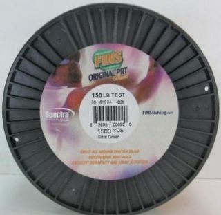 Newly listed Fins PRT SPECTRA Braid Fishing Line 2000 yds Yellow 100 