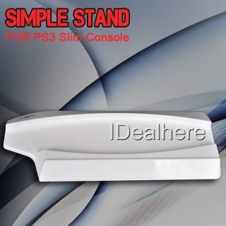 Brand new Simple Vertical Stand Holder for PS3 Slim Console White
