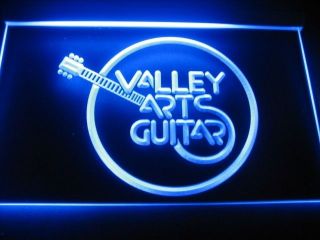 Valley Arts Guitars Logo Beer Bar Pub Store Light Sign Neon B217