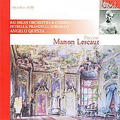 Puccini Manon Lescaut Questa, Petrella, Prandelli, Sordello, Italian 