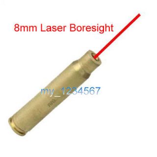 8mm Mauser Rifle Cartridge Laser Bore Sighter/Boresight 632 650nm New 