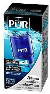 PUR Water Filter 3 Stage Filter RF 9999 Faucet Mount SEALED NEW   FAST 