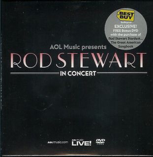 rod stewart in concert 2005 new sealed promo dvd aol