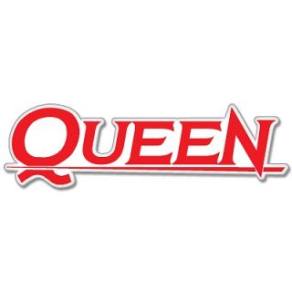 queen freddie mercury music band bumper sticker 6 x 3