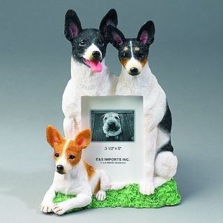 rat terrier 3d sculpture dog picture frame 