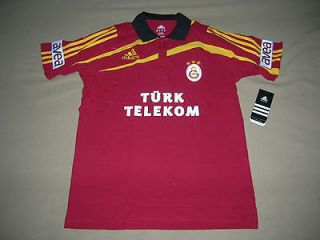 Galatasaray Soccer Cotton Top Turkey Football Polo Shirt Trikot Maglia 
