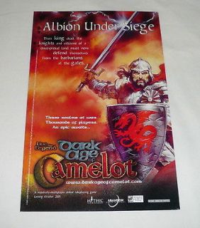 2001 video game ad page dark age of camelot time