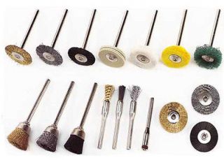 17pc Rotary Attachment Tool Bit Set Polishing Cleaning Works With 