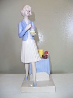 Special Edition Tupperware Lady Porcelain Figurine Series #1 1960s by 