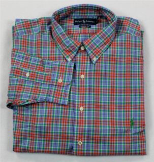 mens ralph lauren button down shirts in Casual Shirts