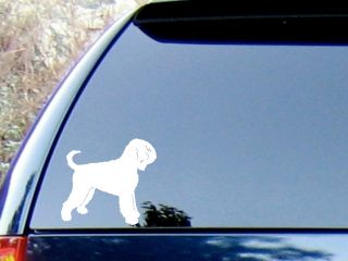 Black Russian Terrier Vinyl Decal Sticker / Color   HIGH QUALITY