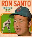 1970 topps poster insert ron santo ex cubs buy it