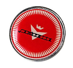 lambretta red shield quality 28mm pin badge from united kingdom