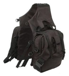 newly listed tough 1 black super saddle bag horse tack