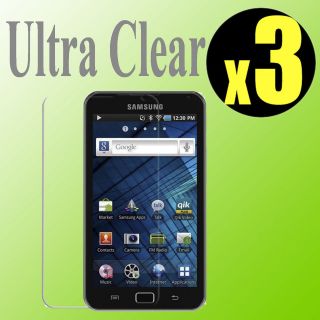 3x Ultra Clear LCD Screen Protector for Samsung Galaxy S Player Wifi 5 