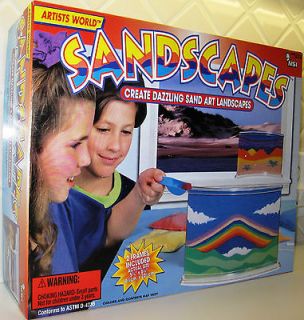 SANDSCAPES Sand Art Landscapes NSI ARTISTS WORLD 1995 New in open box