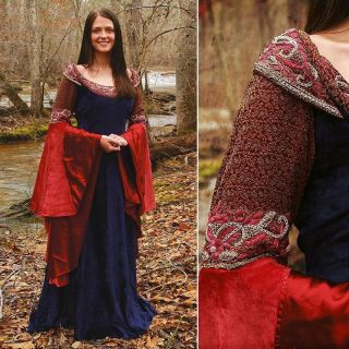 The Elven Queen Royal Gown. Dress Of Arwen From The Lord Of The Rings