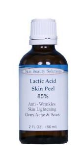 oz lactic acid skin peel 85 % lightening acne
