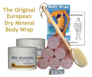european dry mineral body wraps kit quick inch loss now
