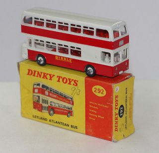 dinky toys 292 atlantean double decker bus ribble mib time