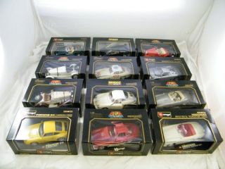 BURAGO DIECAST CAR COLLECTION 118 SCALE MANY TO CHOOSE FROM * DAD AT 