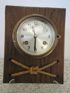 ship s bell wind up german made chimer clock time
