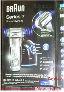   Series 7 790cc 4 Pulsonic Cordless Shaver NEW SEALED + Rechargeable