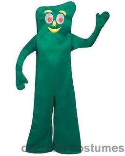   costume green clay cartoon tv character halloween unisex mascot new