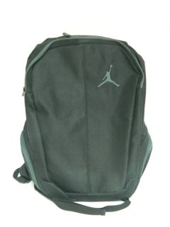 Nike Air Jordan Jumpman Black Gray Trim Backpack Bookbag School Bag 