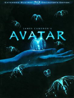 Avatar Blu ray Disc, 2010, 3 Disc Set, Extended Collectors Edition 