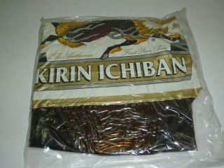 KIRIN ICHIBAN BEER BOTTLE INFLATABLE BLOW UP APPROX. 4 FT TALL NEW IN 