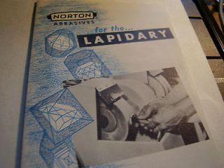 norton abrasives company lapida ry supply catalog 1961 time left