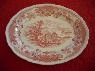 seaforth woods burslem 11 by 14 inch oval platter time
