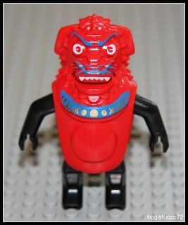 Lego Adventurers Jun Chi ★ Stone Guardian Lion Dog 7413 Minifigure 