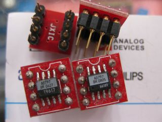 pieces ad797br soic to dip op amp replace opa627au