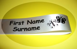 50 sew in school name labels name tags garment labels  9 62 