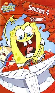 Spongebob Squarepants   Season 4 Vol. 1 DVD, 2006, 2 Disc Set